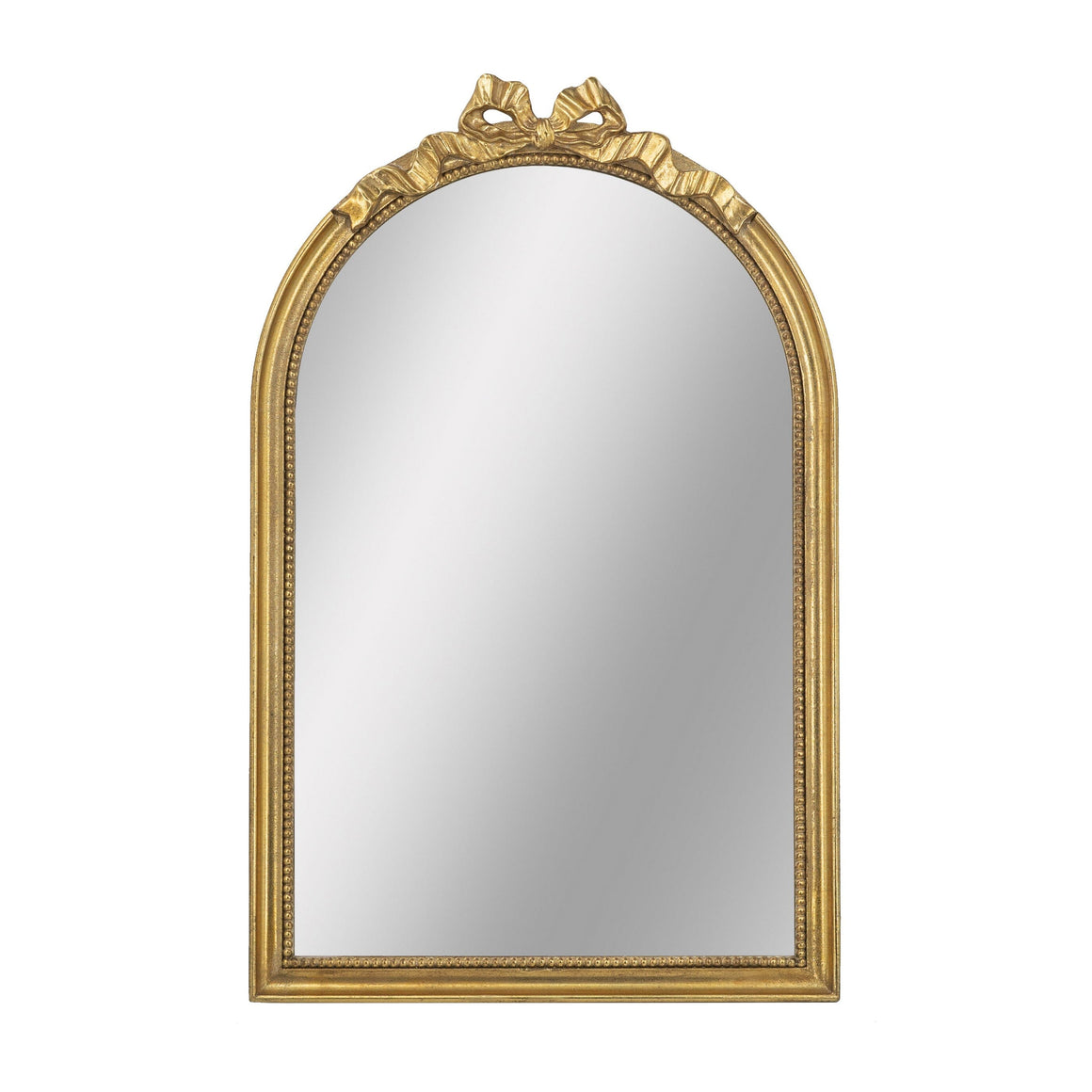 ZURICH ARCHED GOLD BOW MIRROR MIRROR Philbee Interiors 