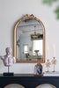 ZURICH ARCHED GOLD BOW MIRROR MIRROR Philbee Interiors 