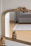 VIENNA GOLD BOW WALL MIRROR MIRROR Philbee Interiors 