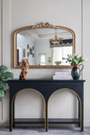 VIENNA GOLD BOW WALL MIRROR MIRROR Philbee Interiors 