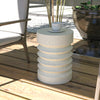 LOLA CEMENT SIDE TABLE SIDE TABLE Philbee Interiors 