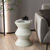 MOSS CEMENT SIDE TABLE SIDE TABLE Philbee Interiors 