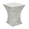 GLEESON MOTHER OF PEARL HAND MADE SIDE TABLE SIDE TABLE Philbee Interiors 