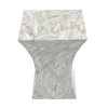 GLEESON MOTHER OF PEARL HAND MADE SIDE TABLE SIDE TABLE Philbee Interiors 