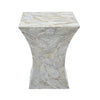 GLEESON MOTHER OF PEARL HAND MADE SIDE TABLE SIDE TABLE Philbee Interiors 