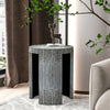 MONO MOTHER OF PEARL HAND MADE SIDE TABLE SIDE TABLE Philbee Interiors 