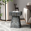 PYRAMID MOTHER OF PEARL HAND MADE SIDE TABLE SIDE TABLE Philbee Interiors 