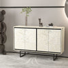 MOTHER OF PEARL HAND MADE SWIRL SIDEBOARD Cabinets & Storage Philbee Interiors 