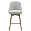 PLUSH KITCHEN HEIGHT BARSTOOL Table & Bar Stools Philbee Interiors 