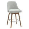 PLUSH KITCHEN HEIGHT BARSTOOL Table & Bar Stools Philbee Interiors 