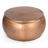 BRONZE LOOK HAMMERED COFFEE TABLE Philbee Interiors 