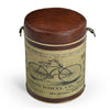 CYCLINDRICAL BICYCLE OTTOMAN Philbee Interiors 