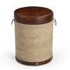 CYLINDRICAL CHATEAU OTTOMAN Philbee Interiors 
