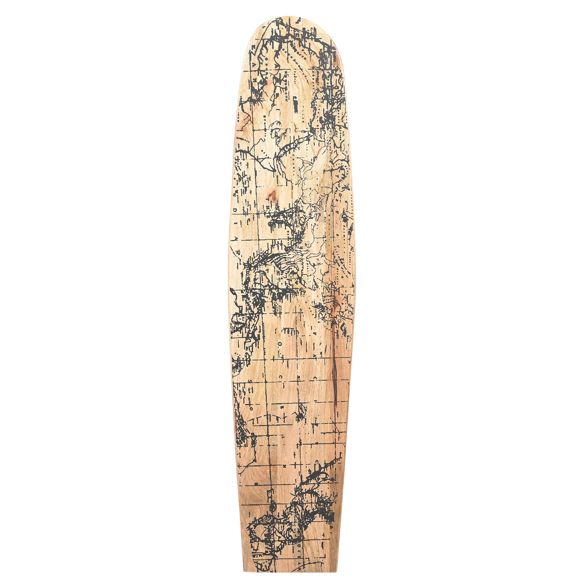 OLA HARDWOOD SURFBOARD WALL ART WALL ART Philbee Interiors 