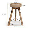 INDUSTRIAL NUMBER 3 WIND UP BAR STOOL Philbee Interiors 