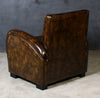 ARMSTRONG HAND MADE LEATHER ARM CHAIR Furniture Philbee Interiors 