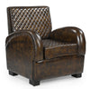 ARMSTRONG HAND MADE LEATHER ARM CHAIR Furniture Philbee Interiors 