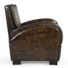 ARMSTRONG HAND MADE LEATHER ARM CHAIR Furniture Philbee Interiors 